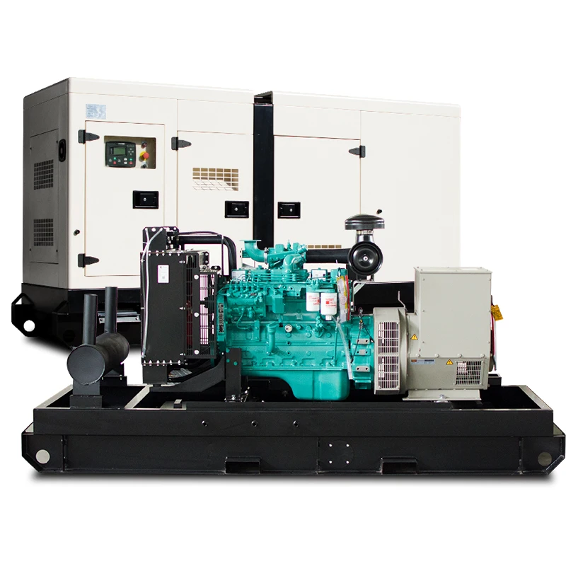 45kw diesel generator power by reliable engine 4BTA3.9-G2 silent type