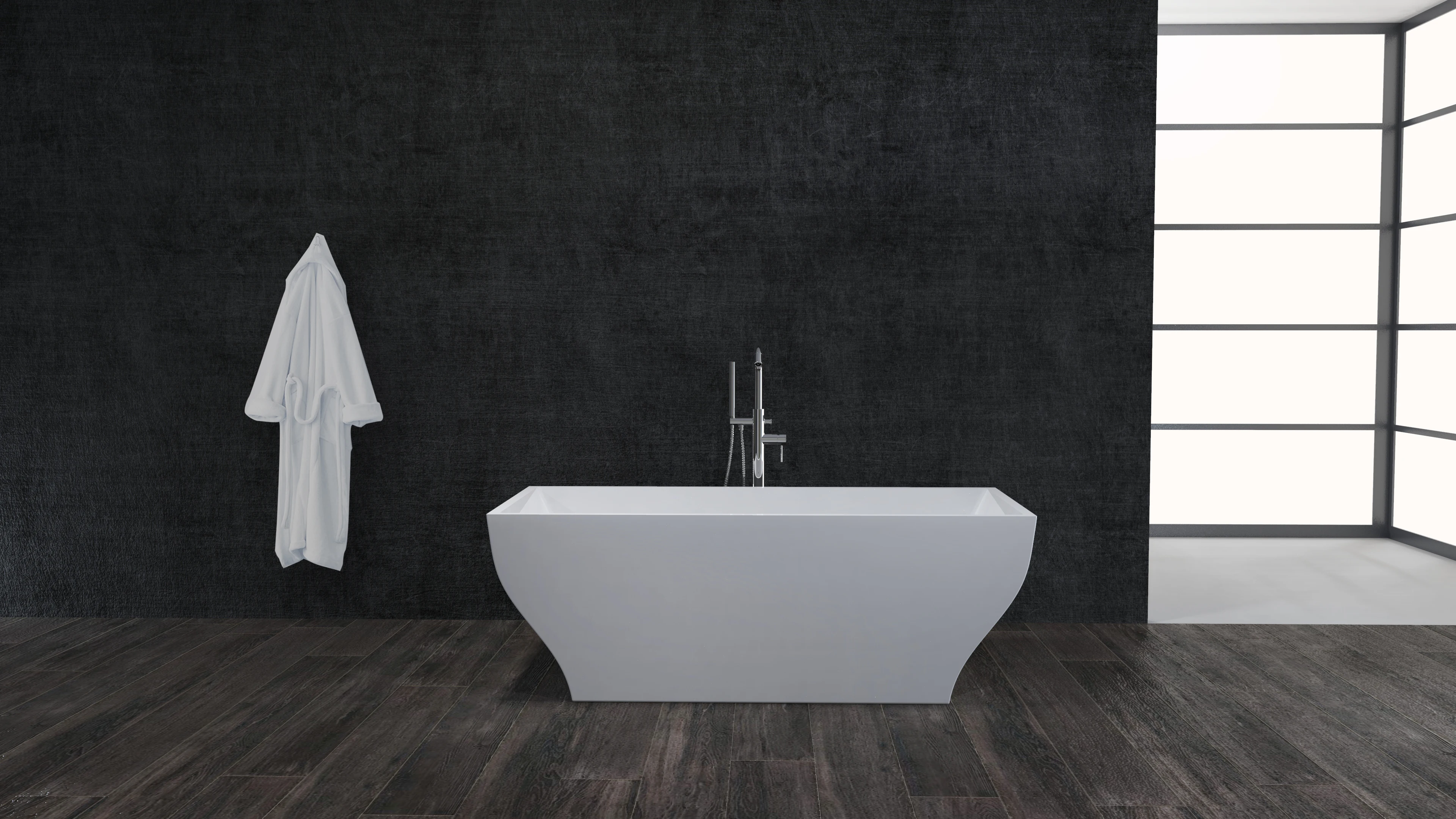 ENTOP Portable Acrylic Bathtubs Whirlpools Clawfoot Soaking Tub Freestanding Bathtub Bath Tab Modern Hotel Snooker & Billiard