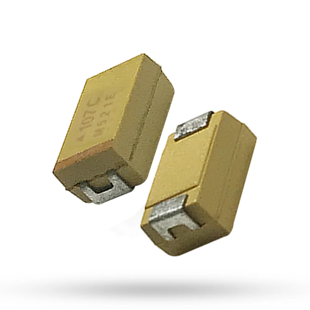 Серия TAJ TAJD107K016RNJ Танталовые конденсаторы 100µF 0.1 16V 600mOhm 2917 ( 7343 Mетрический ) в наличии