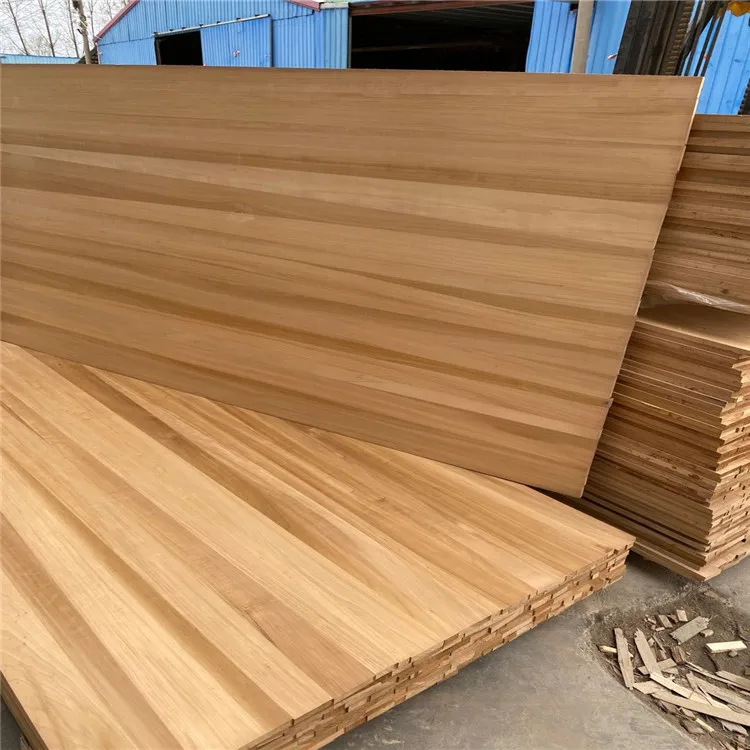 Thermal modification carbonized paulownia wood board/poplar wood board