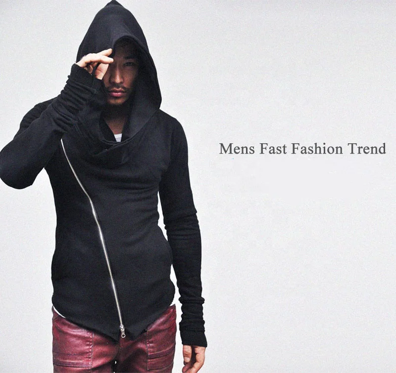 OEM high quality Zipper Vintage Skinny Pants Biker Chic Black moto carbon black jeans 072