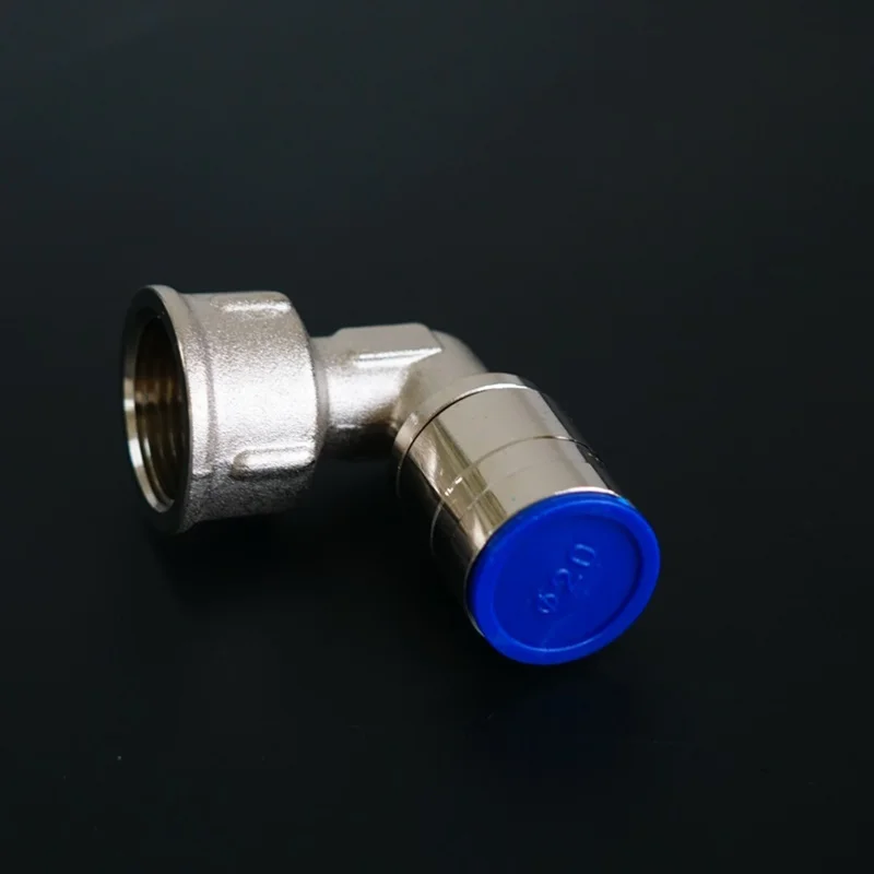 multilayer pex pipe fitting brass  32mm silver colour reduce elbow brass gas fittings