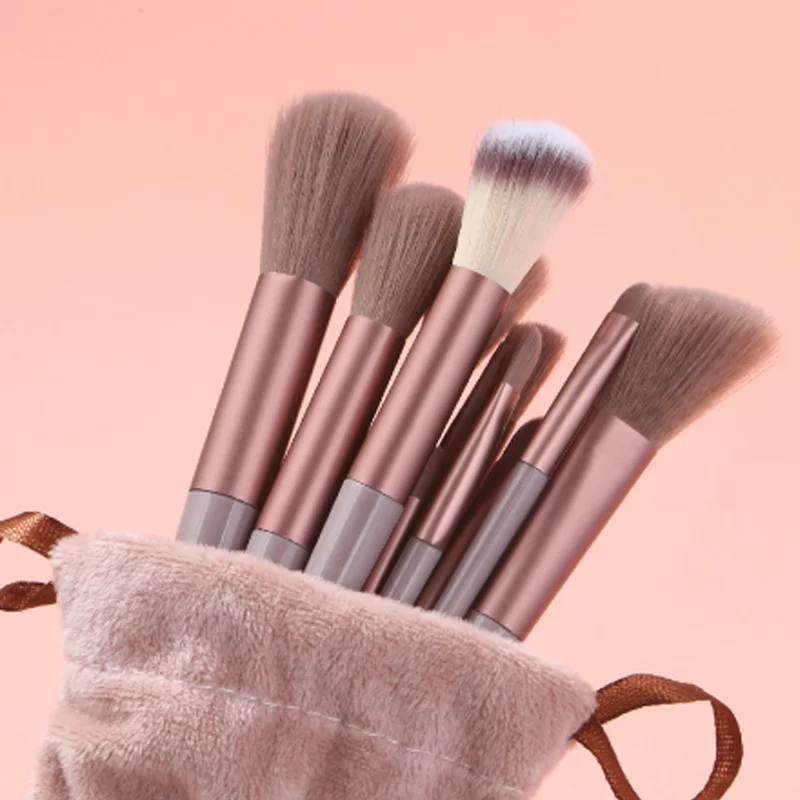 13pcs Makeup Brushes Set Premium Synthetic Foundation Blending Face Powder Eye Shadow Concealer Make up Brushes Tool Kit