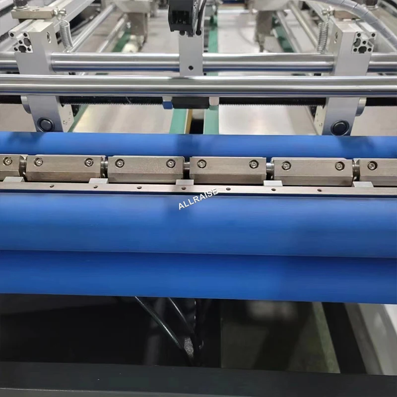 Automatic Hardcover Case 4 Edge Wrapping Forming Machine Box Cover Leather Four Sides Fold Folding Machine