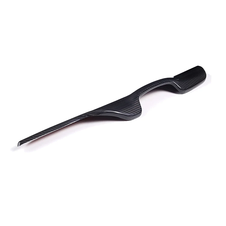 For Toyota GR Supra A90 2019-2022 Center Console Passenger Side Panel Decoration Cover Real Carbon Fiber Interior Accessories