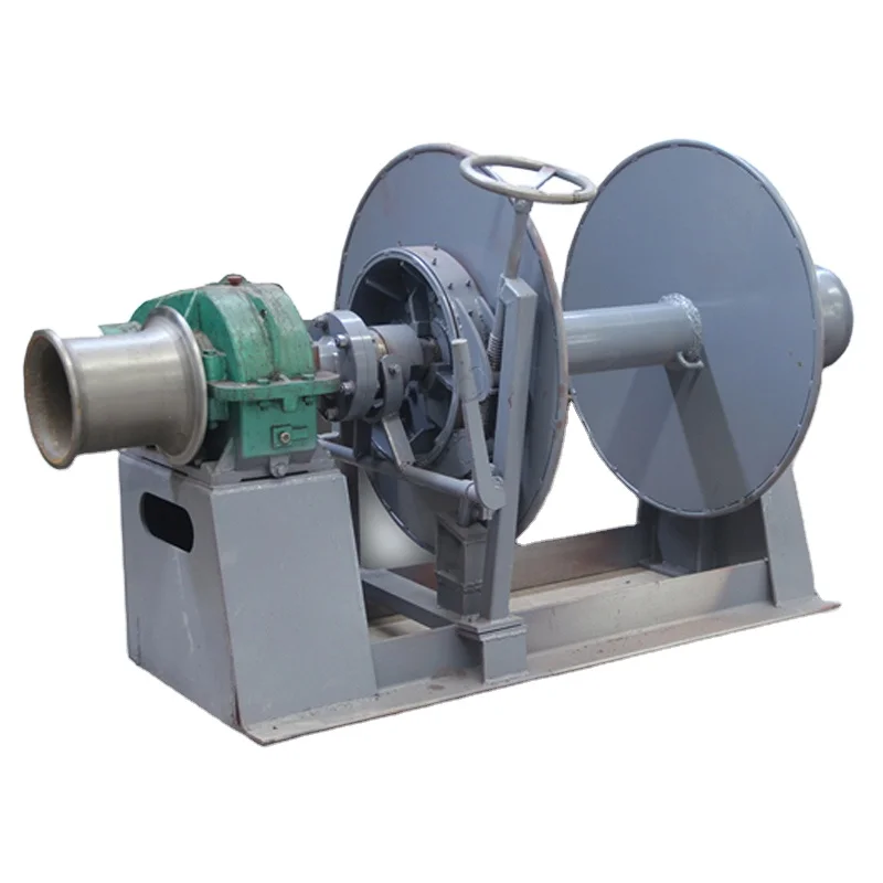 Hepu Huili Anchor Windlass Rope Marine Boat Chain Capstan Winch Ancla De Barco Purse Seine Hydraulic Fishing Net Hauler For Sale