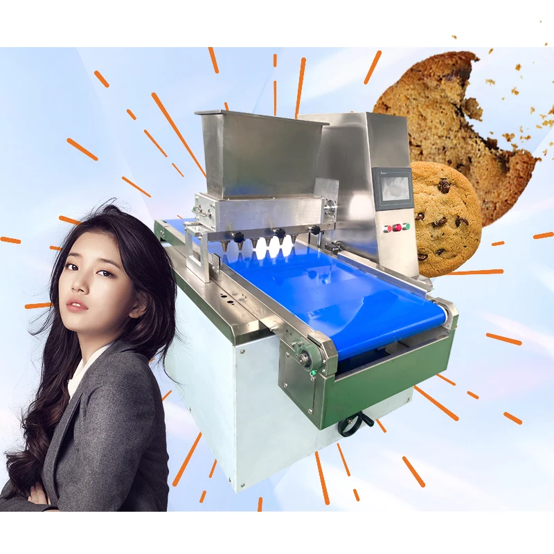 mini cookie making machine Cookie Manual Depositor Biscuit Make Machine for Small Business