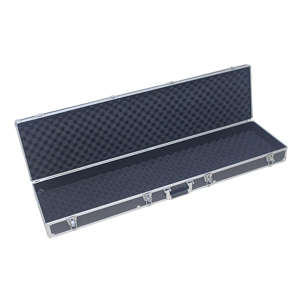 High quality aluminum alloy gun case portable storage carrying case  customized foam