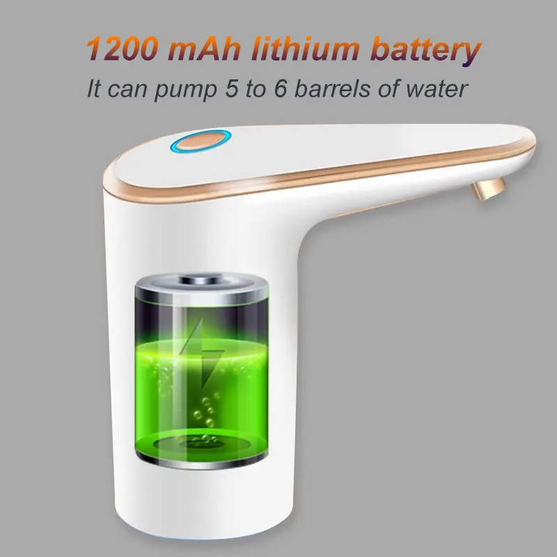 Rechargeable Drinking USB bottle Electric Mini Desktop Automatic Portable Pump Water Dispenser