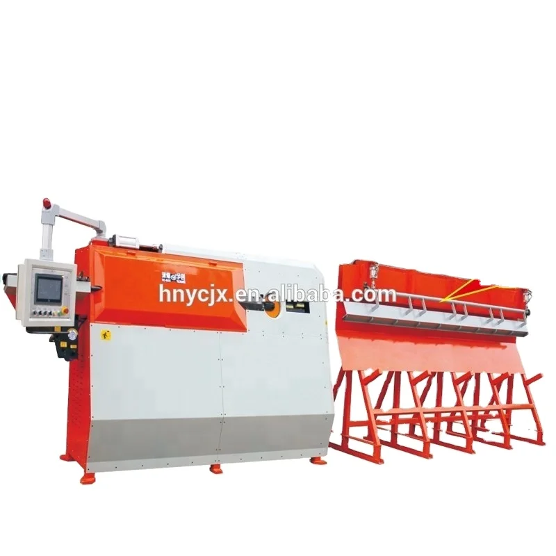 GTW 4-12 CNC wire bending machine 6 8 10 12mm steel rebar automatic stirrup electrical