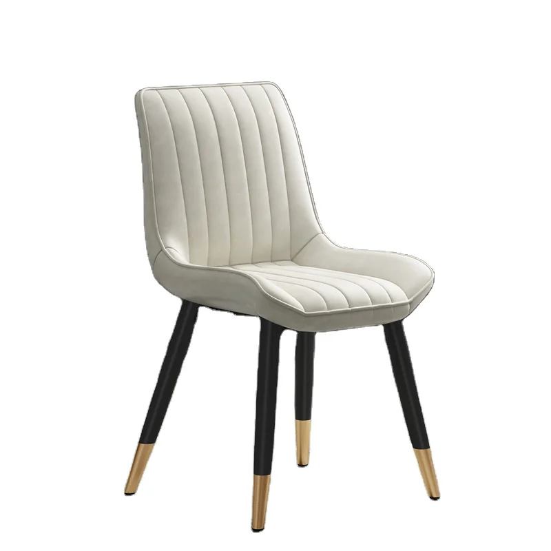 
Factory Dinning room furniture Wholesale restaurant BMultiple Colors Available PU leather Dining Chair 