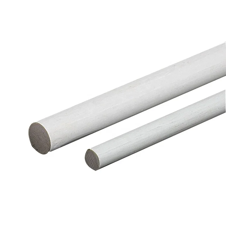 Pultrusion Round Durable Solid Fiber Glass 1mm 8mm 12mm Threaded Flexible Solid Fiberglass Rods