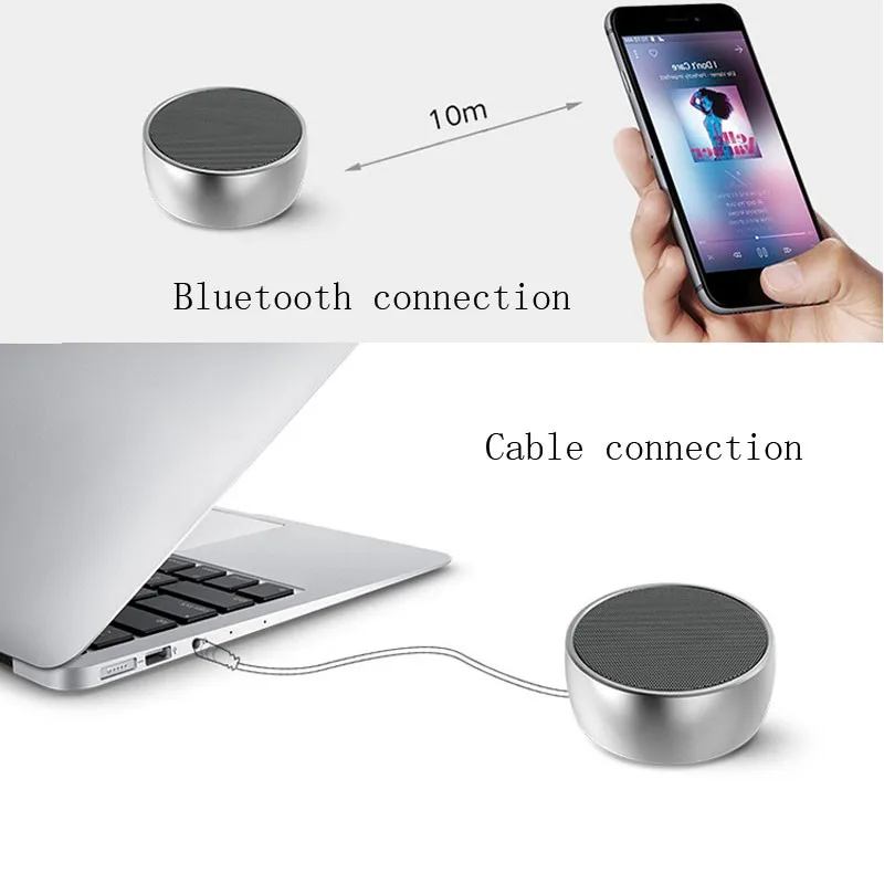 Cheap High quality Factory mini portable bass sounds wireless bt5.0 speakers outdoor speakers wireless gift