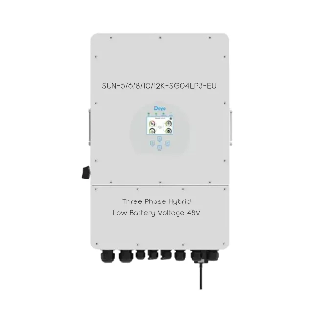 Deye with WIFI 2 Mppt Hybrid Solar Inverter Eu Version 3 Phase Solar Inverter for Home System 5000w 8000w 10kw 12000w
