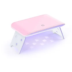 Мощная Профессиональная УФ светодиодная Сушилка для ногтей, портативная настольная лампа для ногтей, маникюр для ногтей