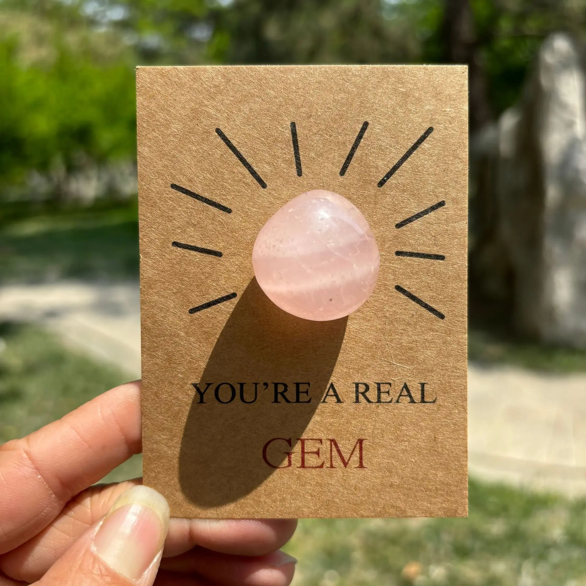 Natural Stone Amethyst Rose Quartz Gem Healing Crystal Stone