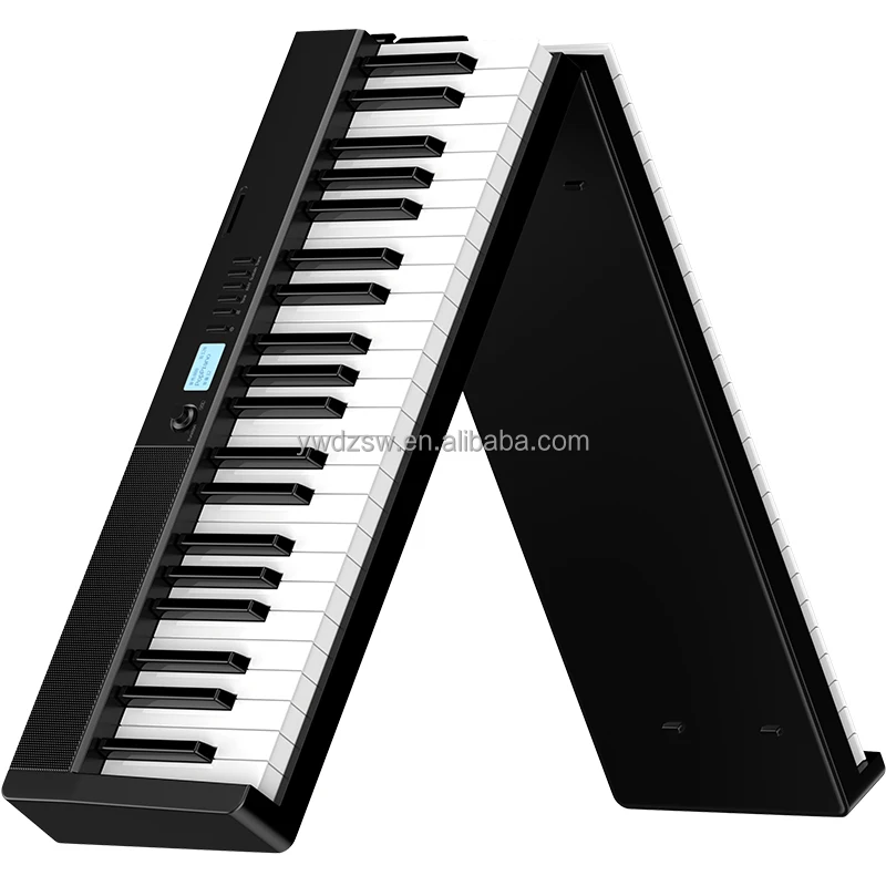 Теренс V30 поддержка Midi Usb интерфейс Bluetooth складной 88 клавиши фортепианная клавиатура полноразмерное полувесное складное пианино