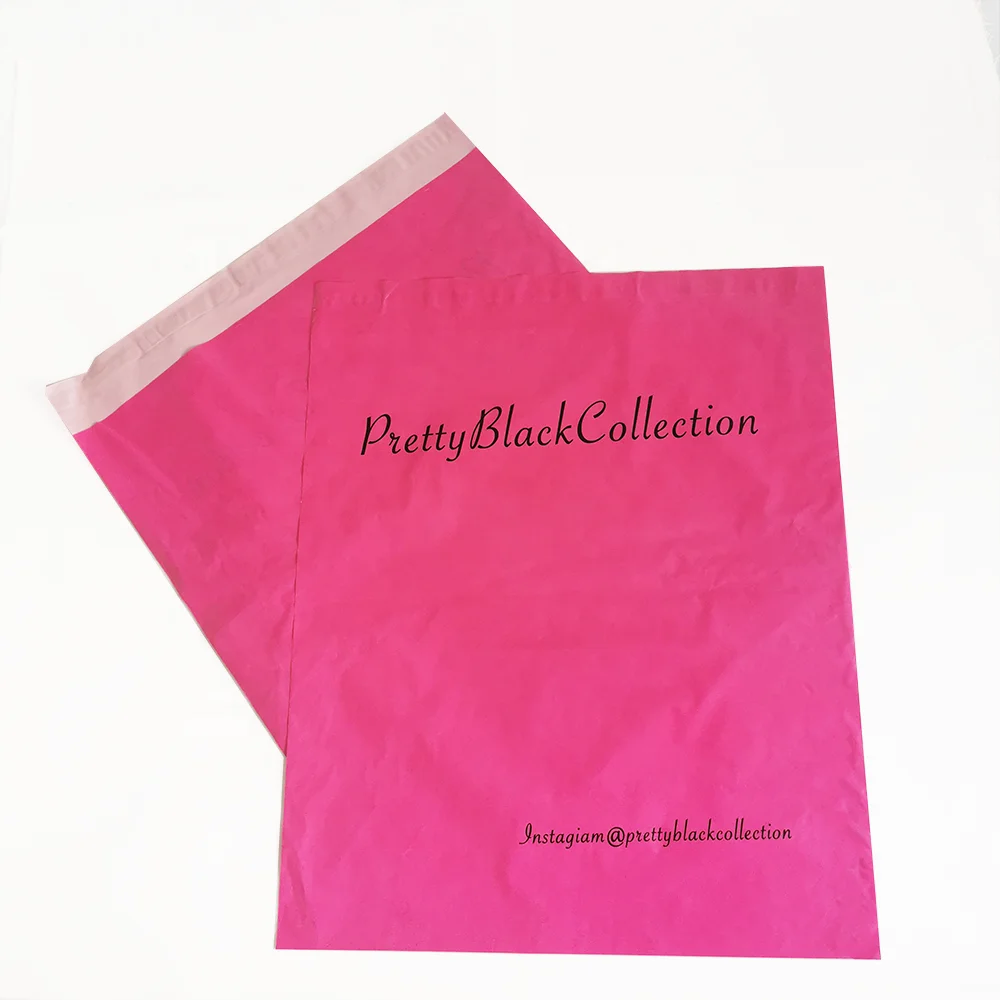
Eco friendly virgin materials custom logo printing tear proof poly mailing bags 