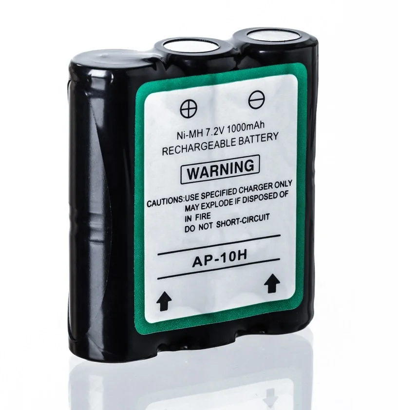 
Hot sale NI-CD NI-MH 7.2V 600mAh 1100mAh rechargeable Battery AP-10/AP-10H for two way radio Motorola P-10/P-50/P-50+ HT-10 