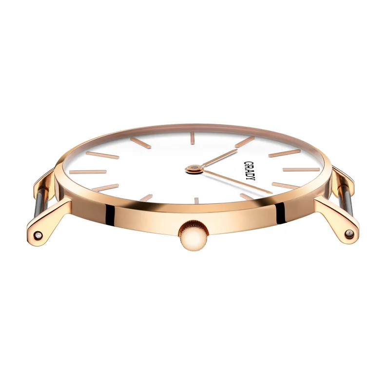 Fashion Simple Ultra Thin Latest Design watch waterproof Japan Quartz Movement sapphire ladies watches women
