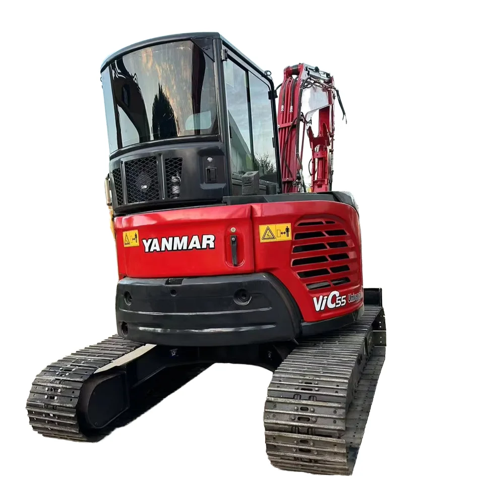 100% Original Yanmar VIO50 VIO55-5 VIO55-6 5 ton 5.5 ton Small Excavator Second Hand Yanmar Mini Digger