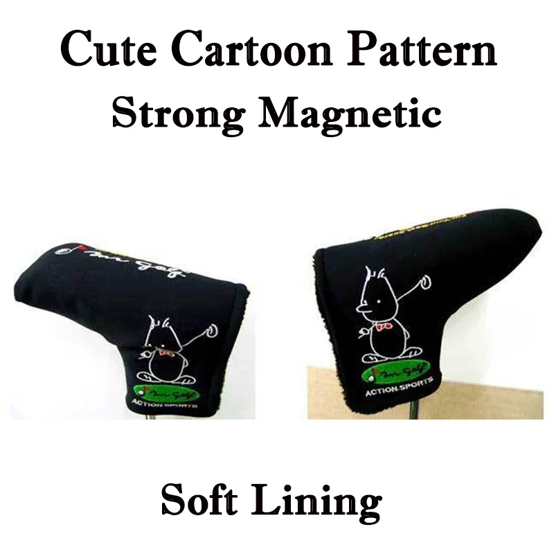 cartoon design golf club covers headcovers  golf club holder set  for driver and fairway wood
