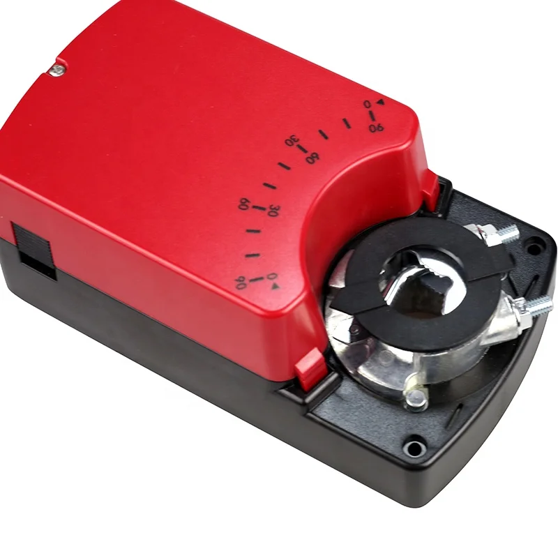 Analog motorized volume control damper round duct hvac analog dampers actuator