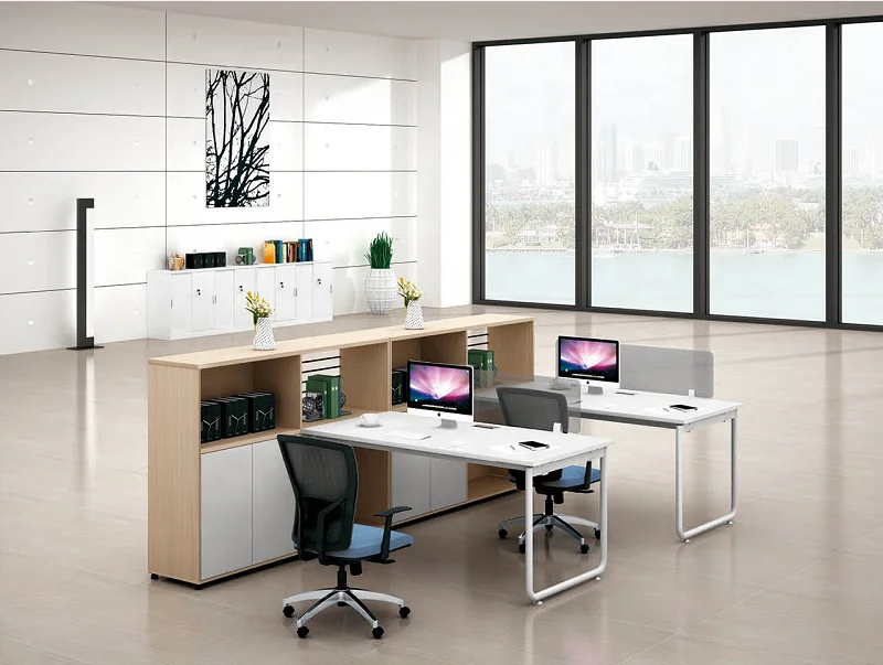 office Furniture modern Work Station 2 person manager executive desks computer workstations table adjustable corner desks