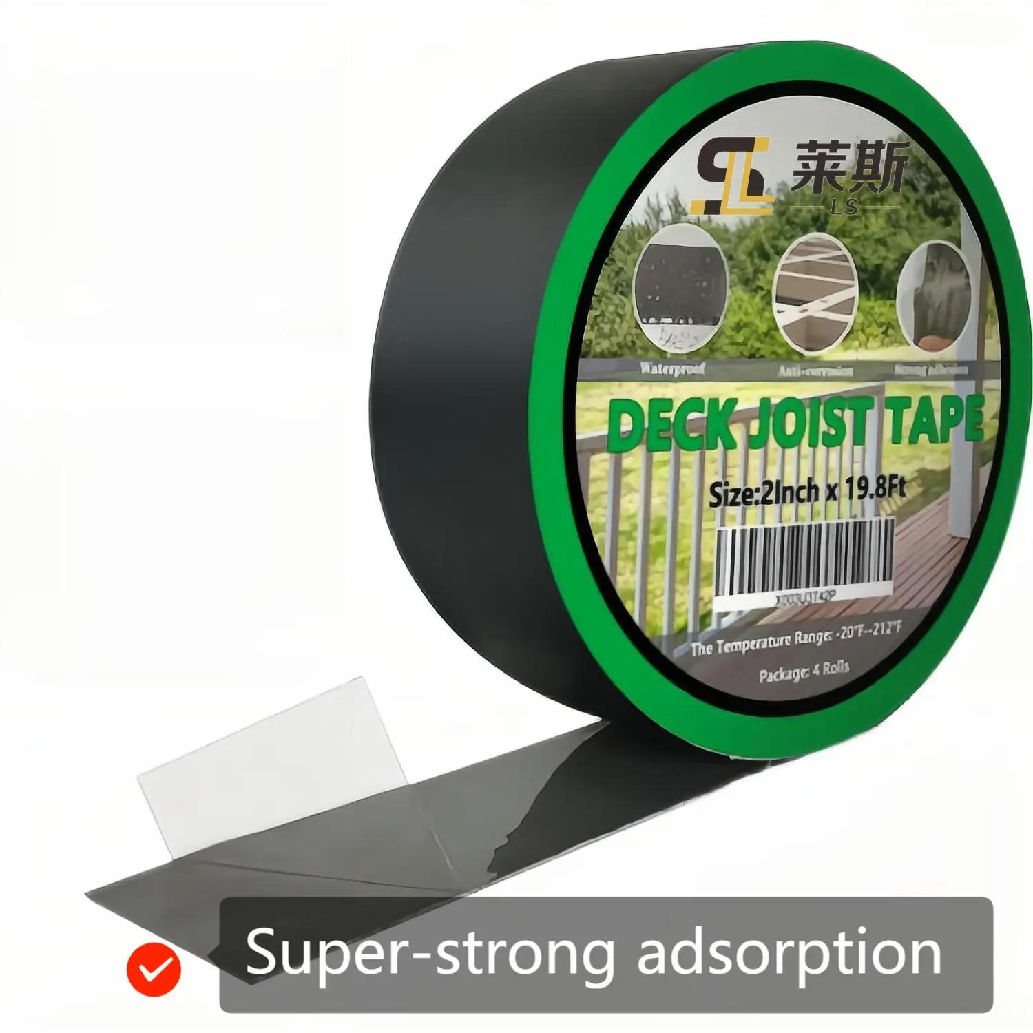 Hyperviscosity Butyl Waterproof Sealing Roof Leak Repair Tape
