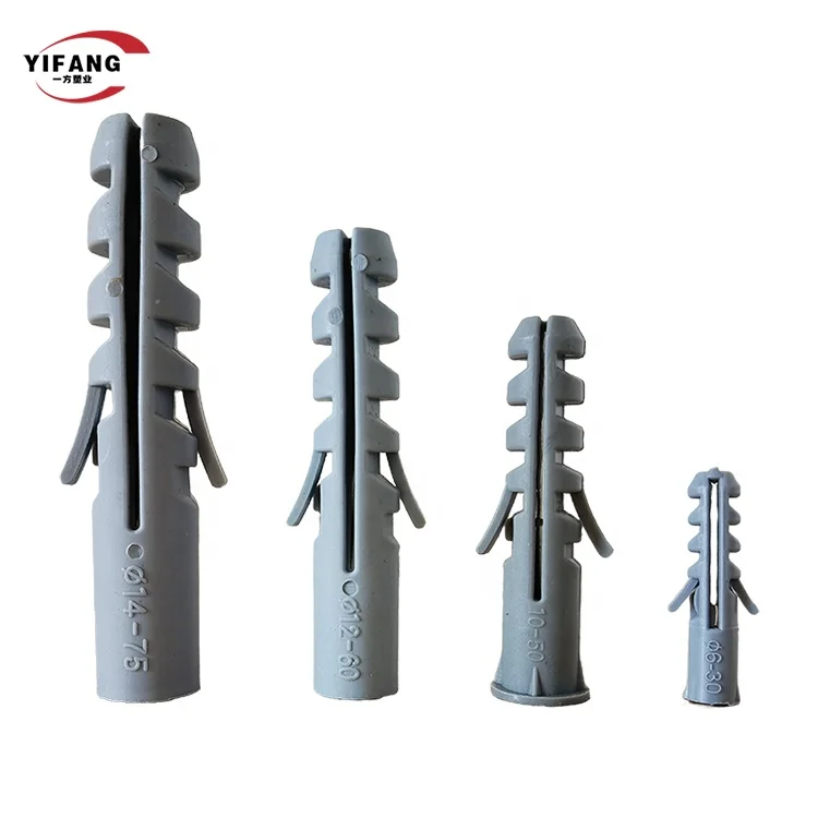 8.0*40 mm Plastic Self Drilling Anchor PE Plastic Wall Plug