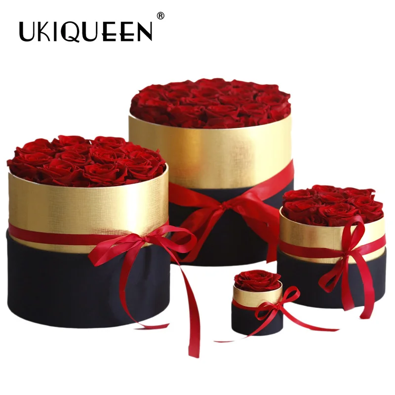 Culinan низкий минимальный заказ консервированные розы в подарочной коробке консервированные розы коробки