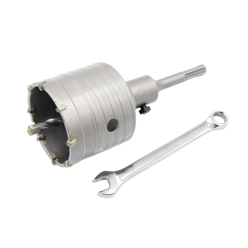 With SDS bit and 110mm adapter, carbide hollow hole cutter for brick, concrete, cement stone walls .Concrete drill bit 68mm
