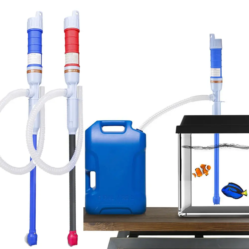 Electric Automatic Fuel Fluid Water Pump Siphon Battery Powered Gas Bathroom Pond Manual