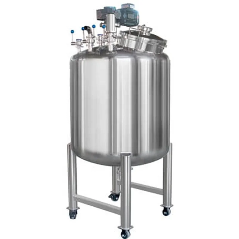 jacketed 100lb solvent tank double jacket for ethanol 200 l