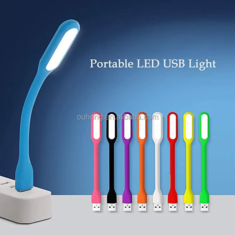 2024 Cheap Factory Price Custom Portable Mini Eye Care USB Led Night Light Lamp with Flexible Arm