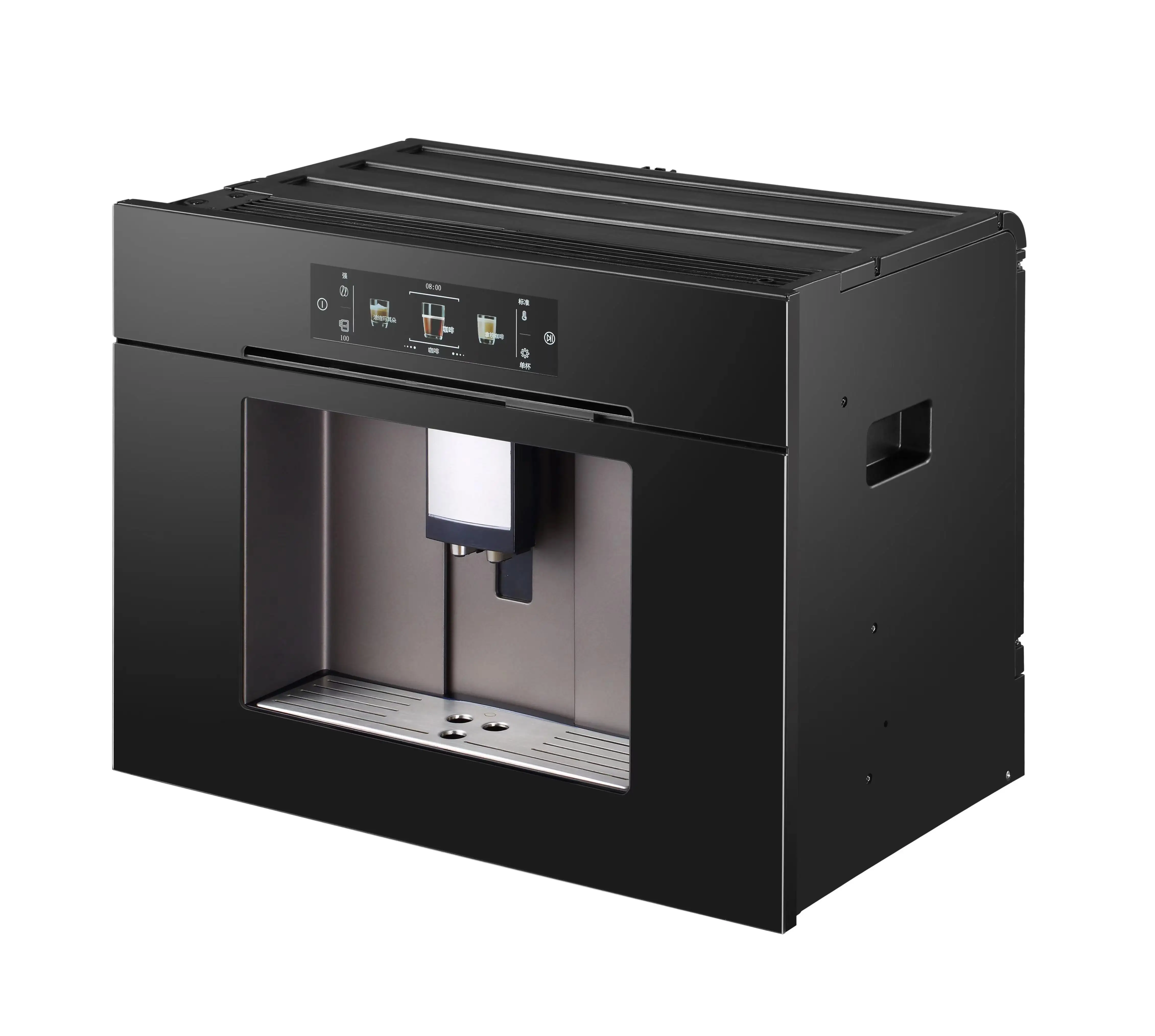 Professional China Automatic built-in coffee machines screen touch panel embedded fully automatic coffee making machine