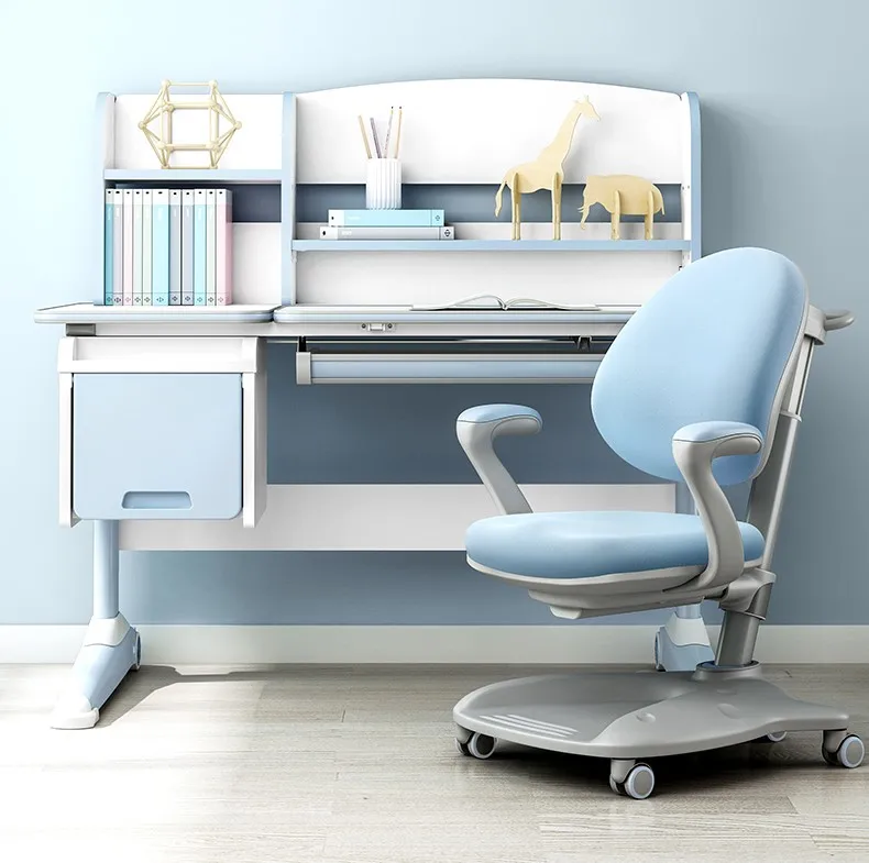 hot sell and stable Multifunctional height adjustable folding kids study table desk and desk chair