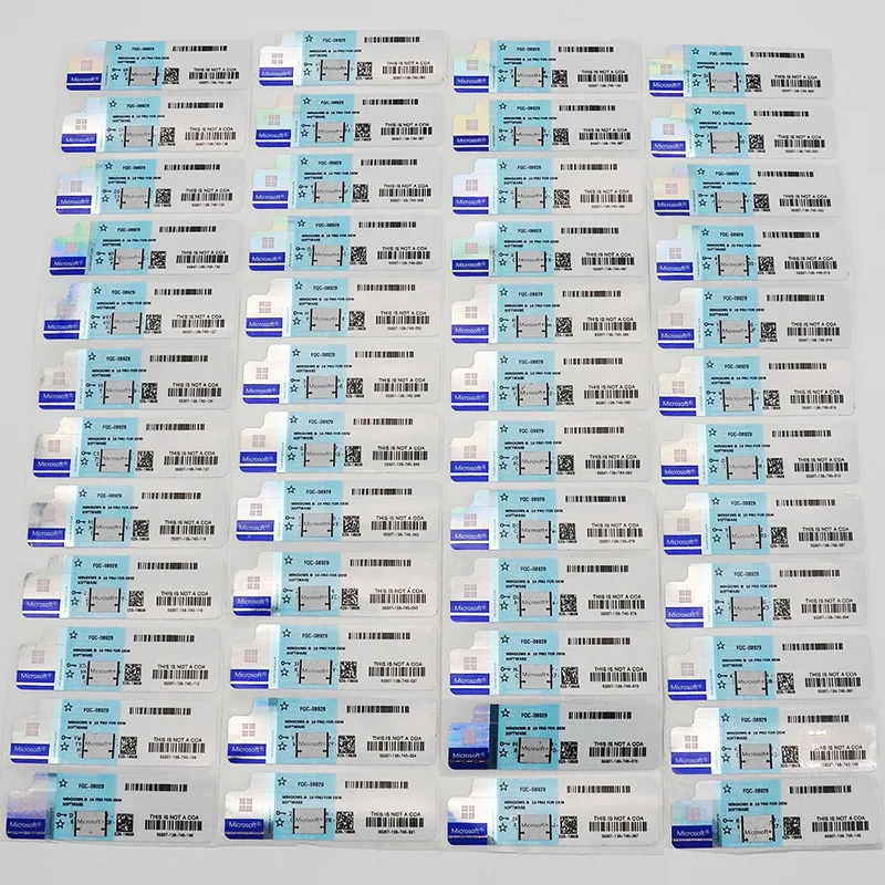 Профессиональная операционная система Windows Ms win 10 pro, лицензия oem, наклейка для ключей