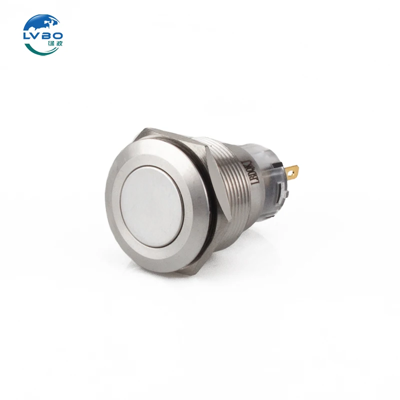 LVBO Free sample micro switch push button 22mm electronic  push button switch
