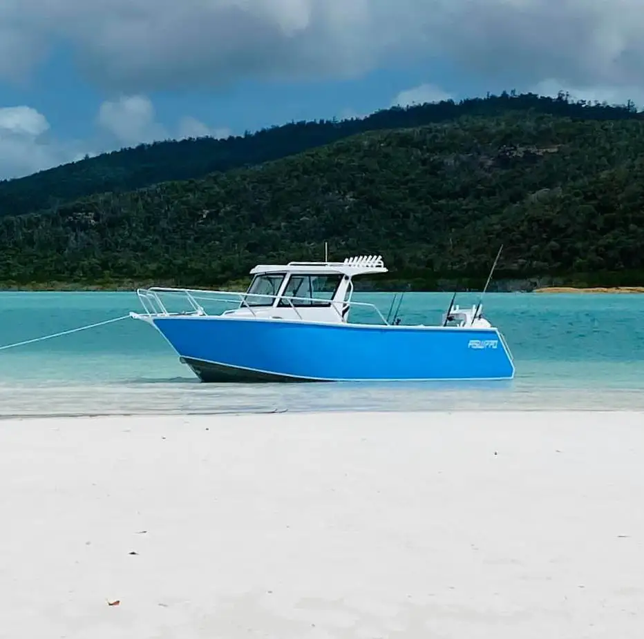 Gospel Boat Deep V 25ft/7.5m fishing vessel Aluminum fishing boat with Center Cabin