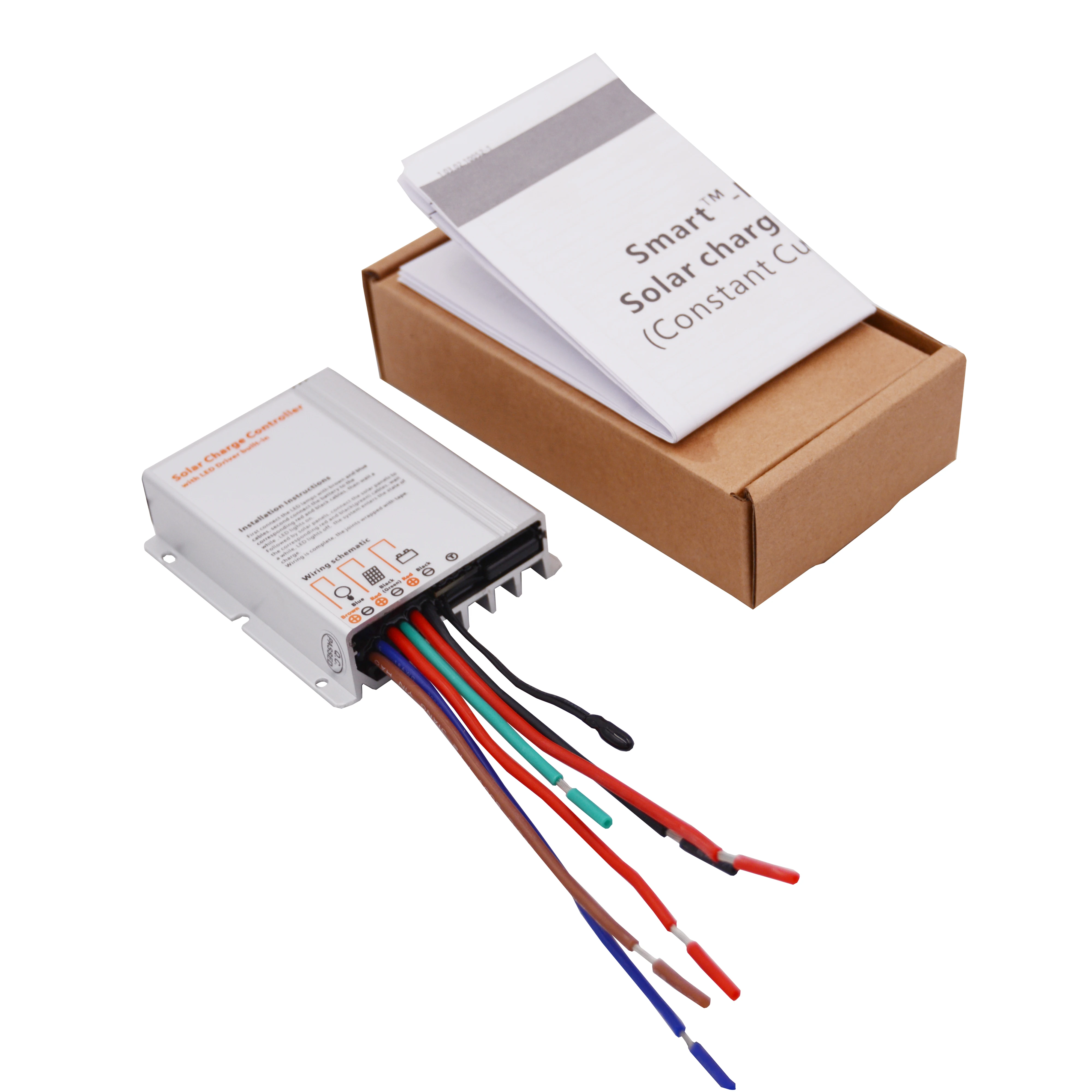 Lumiax 12v 24v 10A PWM Lithium Acid gel LED driver for solar charger controller