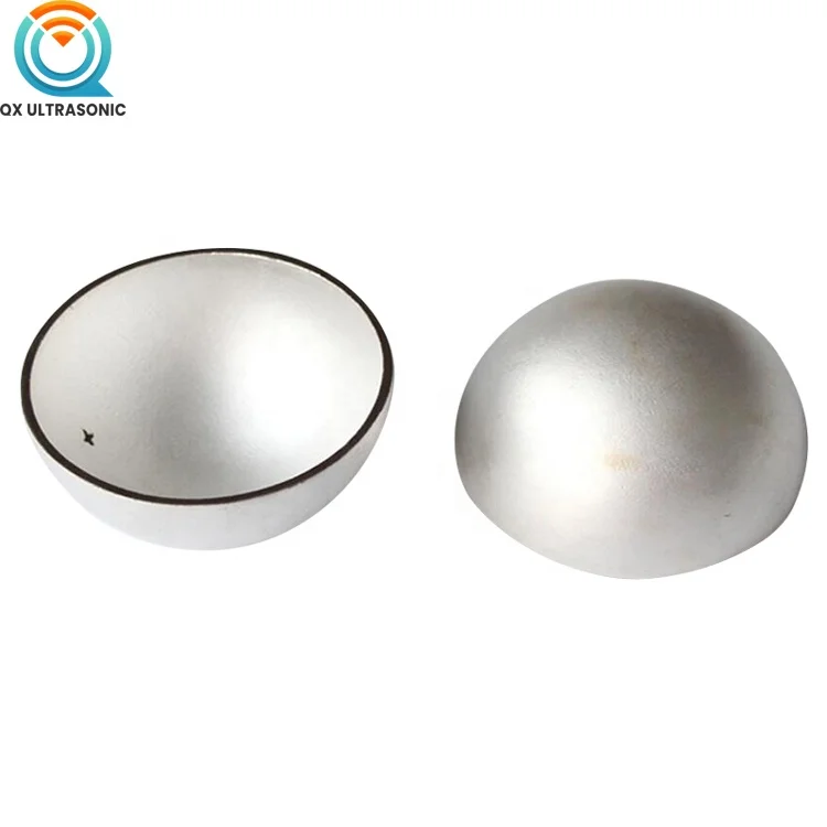 Half Ball Piezo Ceramic Spherical Hemispherical Piezoelectric Ceramic For Transducer