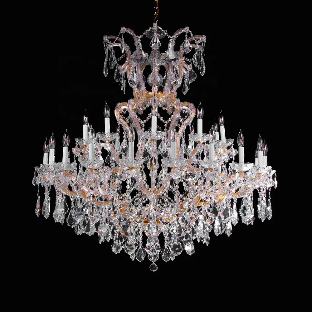 Zhongshan Crystal Chandelier Sconce Big Classic Retro Chandelier