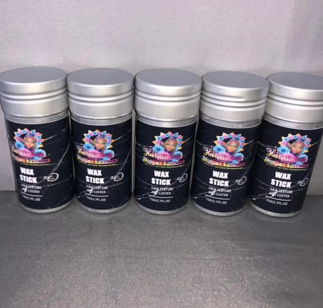 Syhnetic Hair Wax Stick Styling Shredder Hair Conditioner Anti-frizz Braid Solid Hair Wax Patch Wax Stick