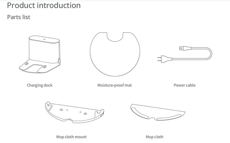 
Roborock Home Automatic Wet And Dry Robot Vacuum Cleaner Original Roborock S5 Max Vacuum Cleaner Robot 