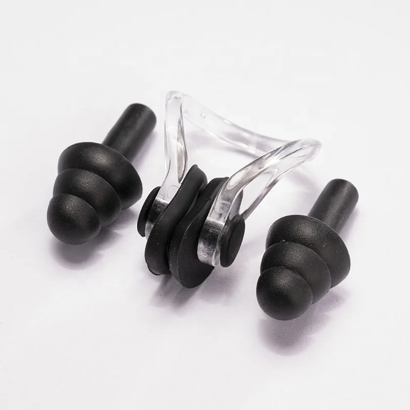 Зажим для носа sislicone, затычки для ушей для плавания, затычки для ушей, многоразовые зажимы для носа, водонепроницаемые зажимы для носа, затычки для ушей