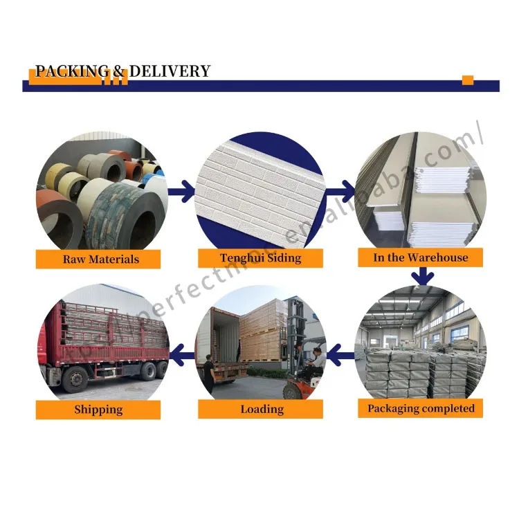 Pu Sandwich Panels For Wall Finishing And Insulation Metal Embossed Aluminum Foam Sandwich Polyurethane