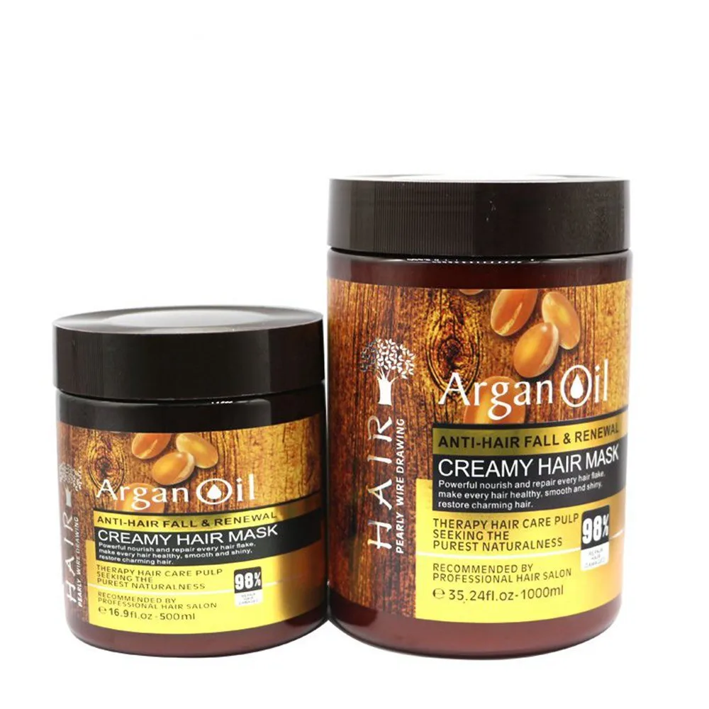 SUCCSION Hair Care Products Deep Conditioner Anti-Frizz Nourishing Moisturizing Organic Argan Oil  Hair Mask