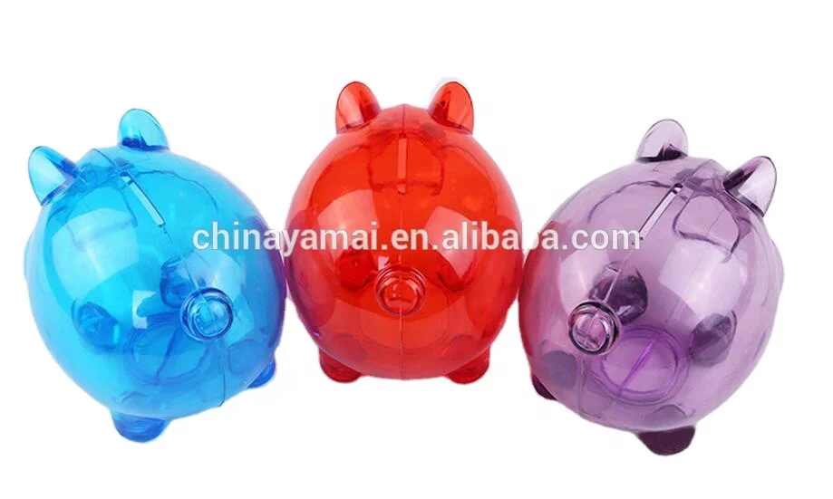 Plastic Piggy Bank Coin Bank
