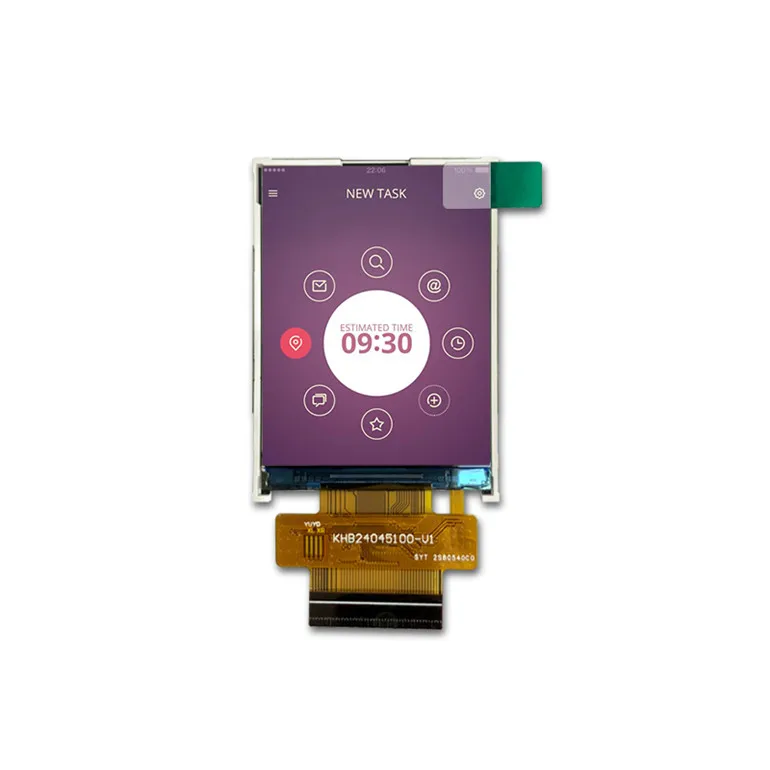 2.4 inch lcd 240(RGB)*320 TFT LCD display ILI9341V IC with MCU/SPI/SRI+RGB